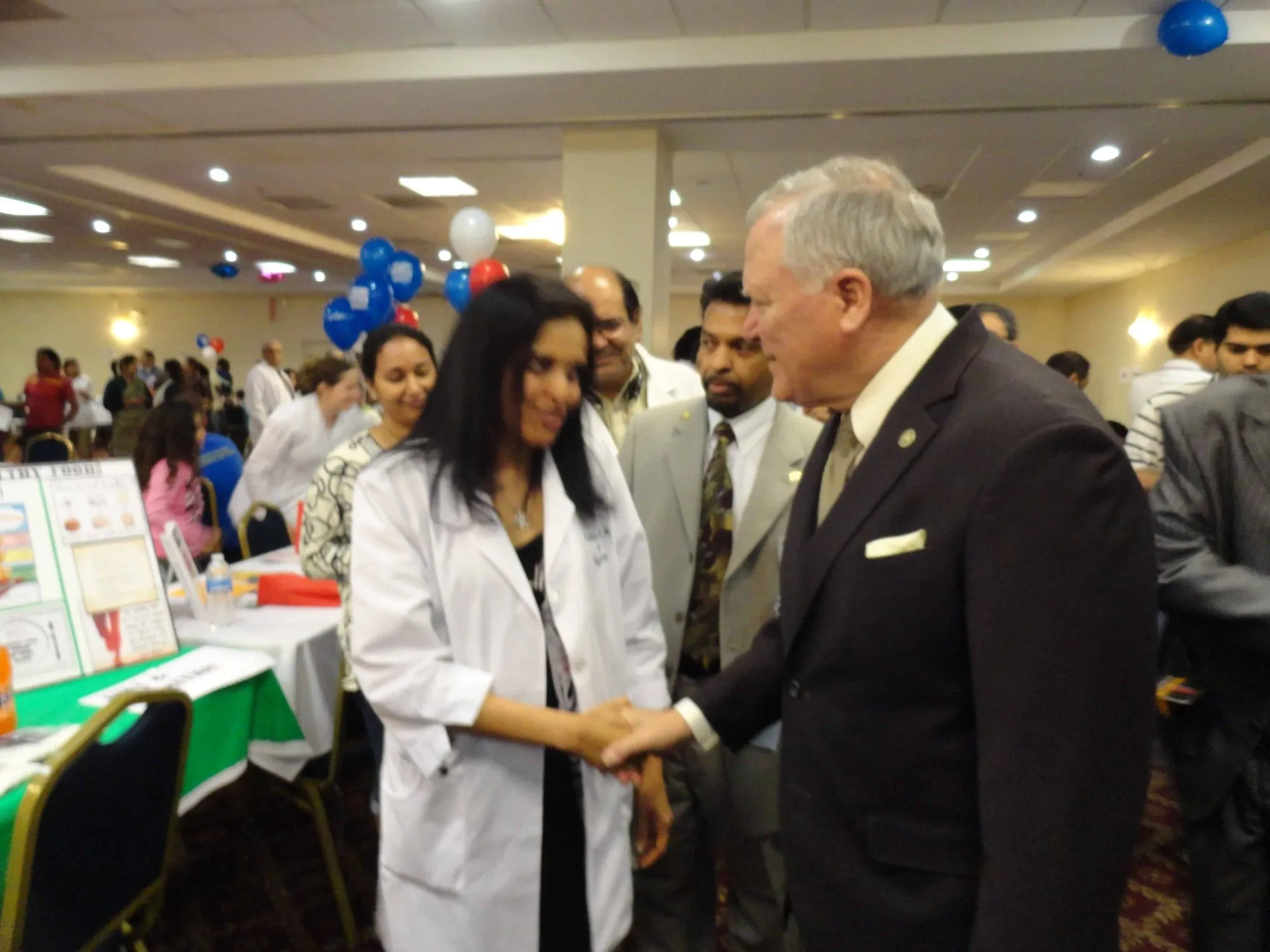 Governor of Georgia Mr Nathan Deal at our booth